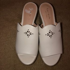Kate Spade wedged sandals